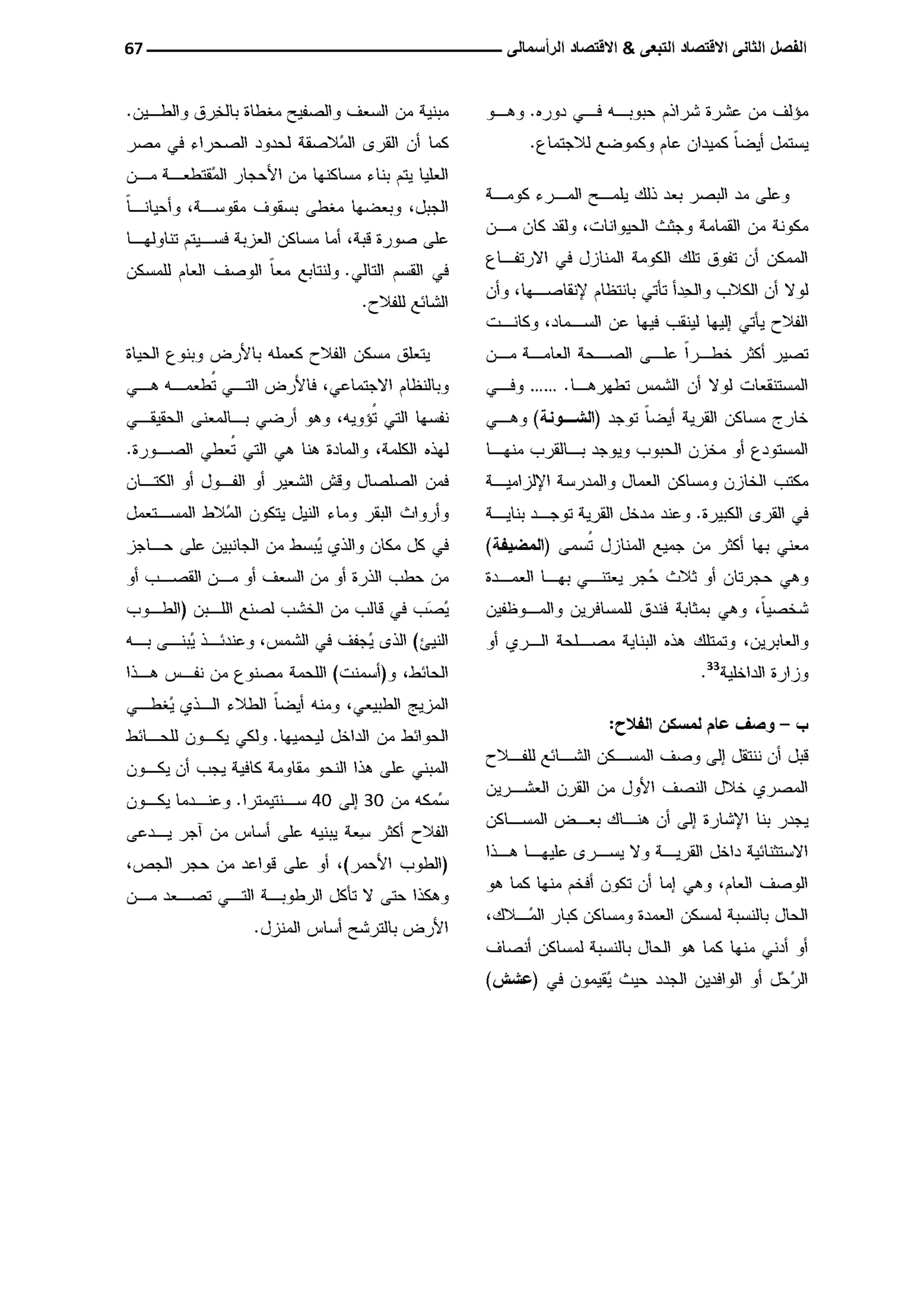 النمط المصري للإنتاج