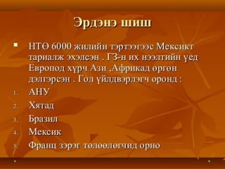 дэлхийн хөдөө аж ахуй