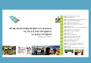 기획
재단 설립 10년 만에 꼬마들을 위한 병원이 드디어 생기게 됩니다.
지난 10년 간 참 고마운 인연이 많았습니다.
다시 초심으로 나아가겠습니다.
- 푸르메재단 상임이사 백경학 -
 