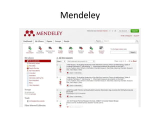 Mendeley
 
