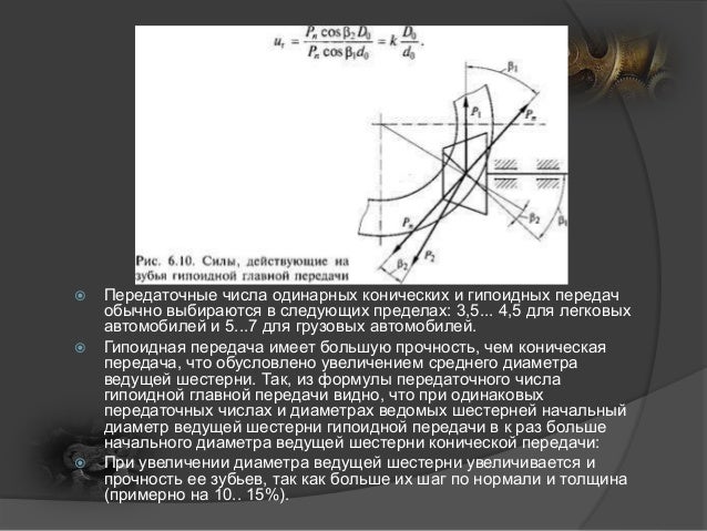 Главная передача автомобиля это