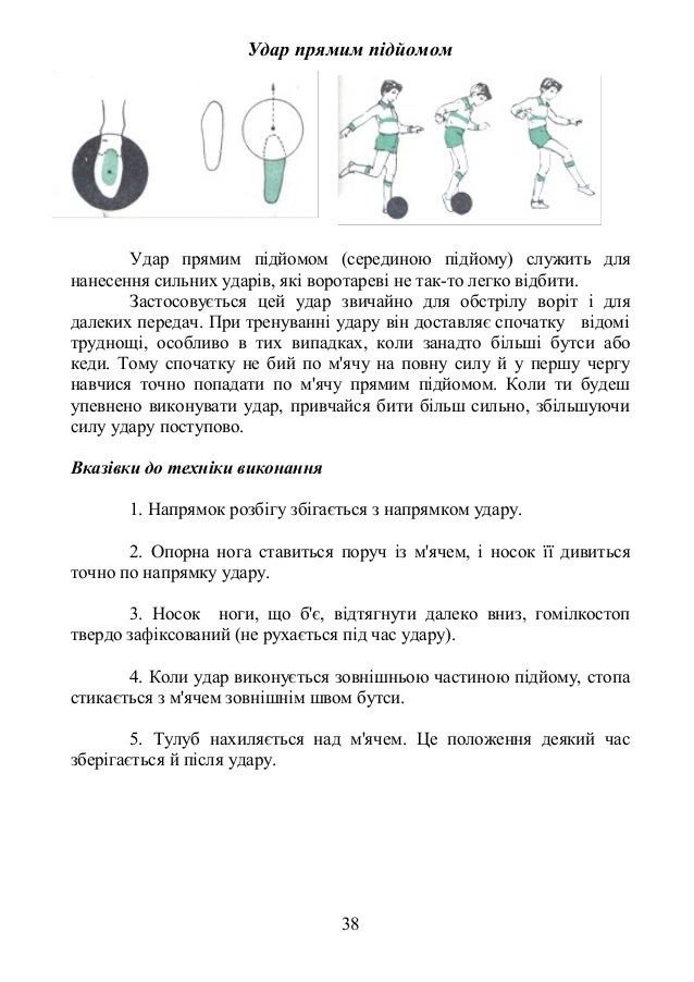 методичні рекомендаціїї. футбол