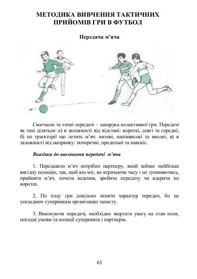 методичні рекомендаціїї. футбол