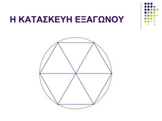 Η ΚΑΤΑΣΚΕΥΗ ΕΞΑΓΩΝΟΥ
 