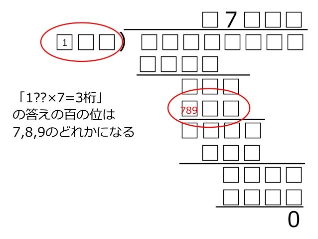 ごつい虫食い算を解く