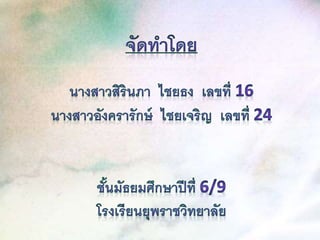 โครงงานปากมดลูก