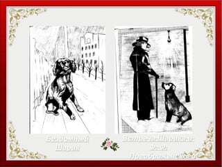 БездомныйБездомный
ШарикШарик
Встреча Шарика иВстреча Шарика и
Ф. Ф.Ф. Ф.
ПреображенскогоПреображенского
 