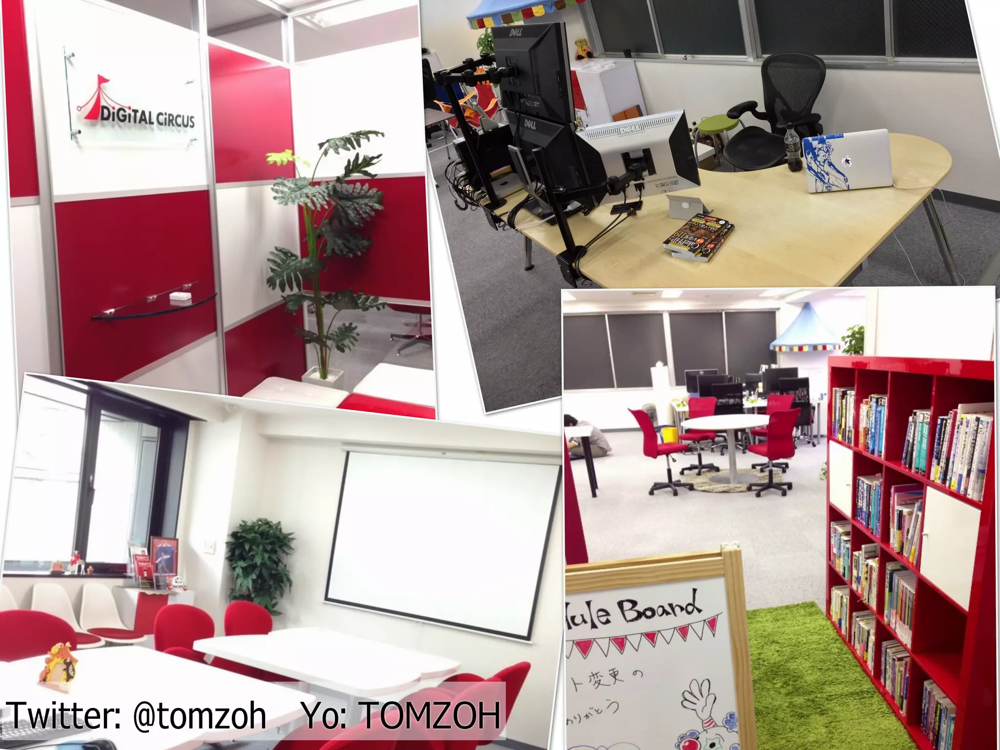 Twitter: @tomzoh Yo: TOMZOH
 