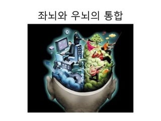 좌뇌와 우뇌의 통합
 