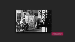 Ο Ζορζ Μπρακ στο
εργαστήριό του
 