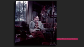 Ο Μορίς Βλαμένκ στο εργαστήριό του
 