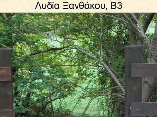 Λυδία Ξανθάκου, Β3
 