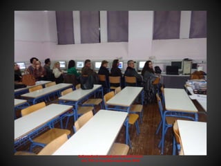 Ενδοσχολική επιμόρφωση εκπαιδευτικών
στις ΤΠΕ 1ο Γυμνάσιο Ιωαννίνων 2015
 