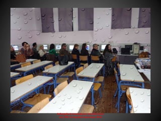Ενδοσχολική επιμόρφωση εκπαιδευτικών
στις ΤΠΕ 1ο Γυμνάσιο Ιωαννίνων 2015
 
