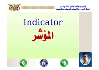 Indicator
 