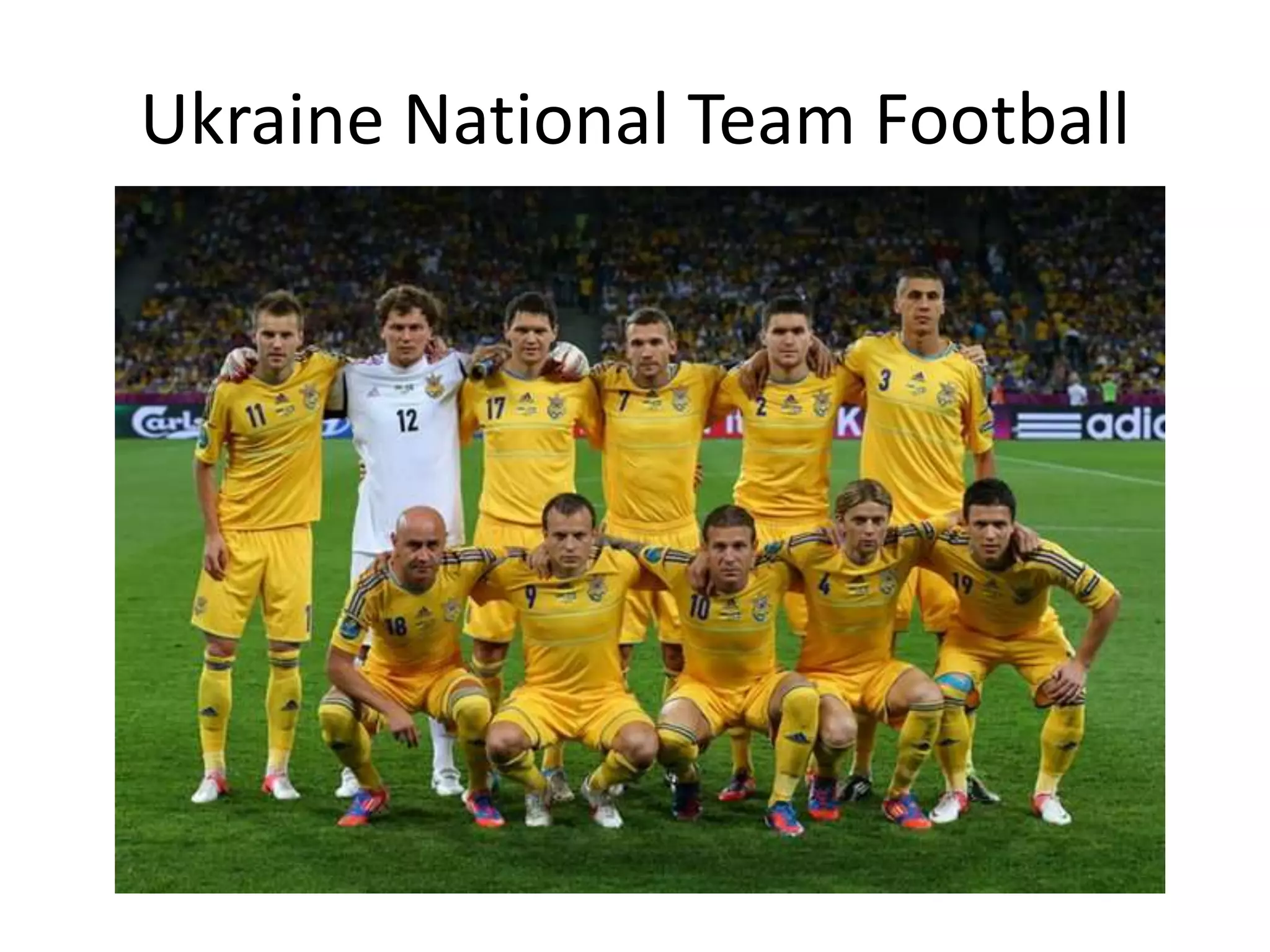 Ukraine National Team Football