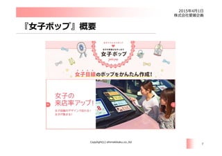 2015 4 1
Copylight(c) ehimekikaku.co.,ltd
7
 