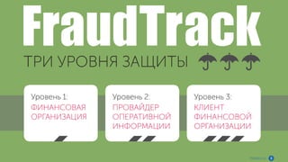 эффективные технологии
противодействия мошенничеству
 