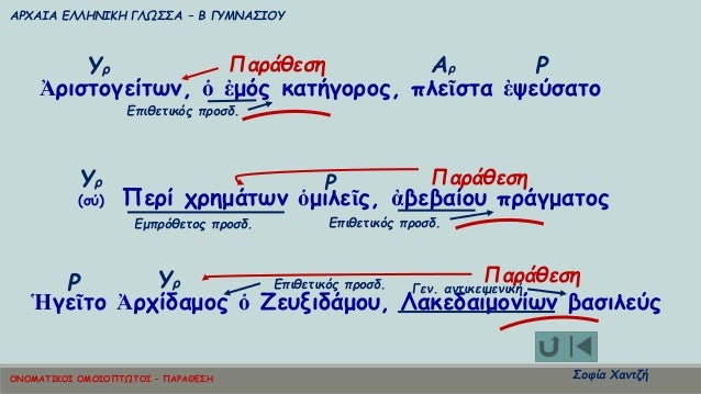 ÎΡΧÎÎÎ ÎÎÎÎÎÎÎÎ ÎÎΩΣΣΠâ Î ÎÎ¥ÎÎÎΣÎÎÎ¥
ÎÎÎÎÎΤÎÎÎÎ ÎÎÎÎÎΠΤΩΤÎÎ â Î ÎΡÎÎÎΣΠΣοÏία ΧανÏζή
á¼ÏιÏÏογείÏÏν, á½ á¼Î¼ÏÏ ÎºÎ±ÏήγοÏοÏ, Ïλεá¿ÏÏ...
