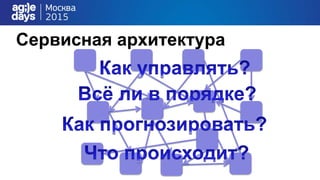 Сервисная архитектура
 