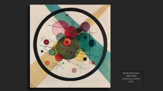 Βασίλι Καντίνσκι
1866-1944
«κύκλοι σε κύκλο»
1923
 