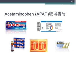 Acetaminophen (APAP)取得容易
91
 