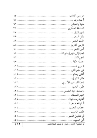 ديوان لو تطلبين العمر  د. بسيم عبد العظيم