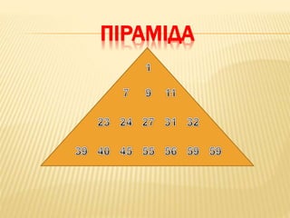 ПІРАМІДА
 