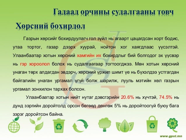 Эко гудамж төсөл