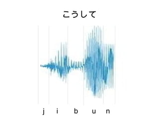 こうして
j i b u n
 