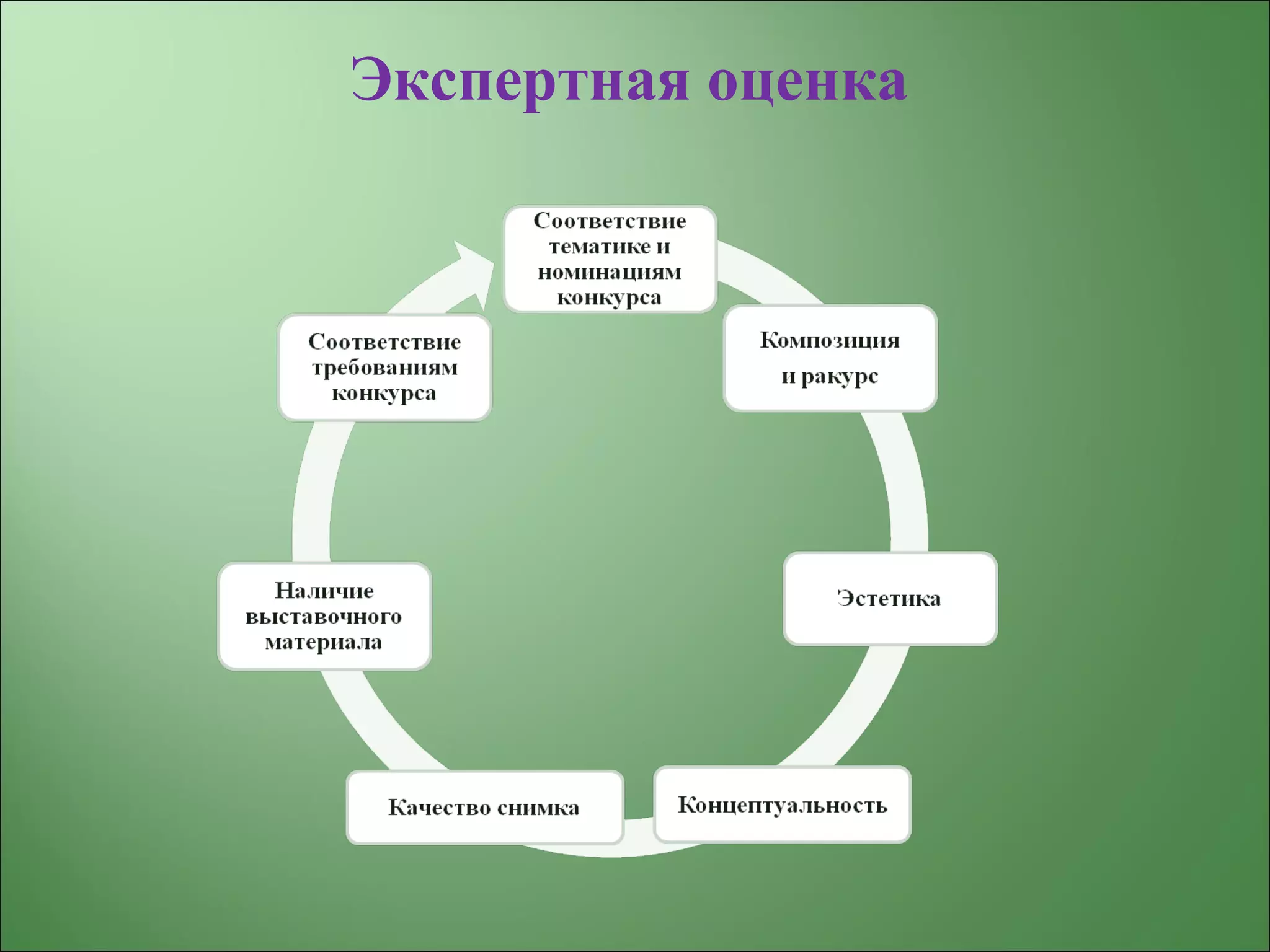 Экспертная оценка
 