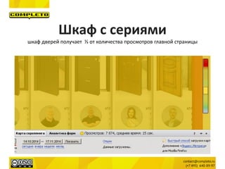 Шкаф с сериями
шкаф дверей получает ⅓ от количества просмотров главной страницы
 