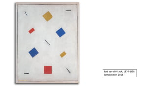 Bart van der Leck, 1876-1958
Composition 1918
 