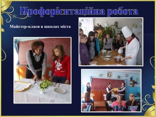 Майстер-класи в школах міста
 