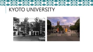 KYOTO UNIVERSITY
 