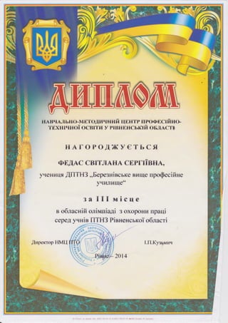 диплом федас с.с.