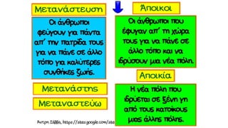 γεωμετρική εποχή εποπτικό υλικό