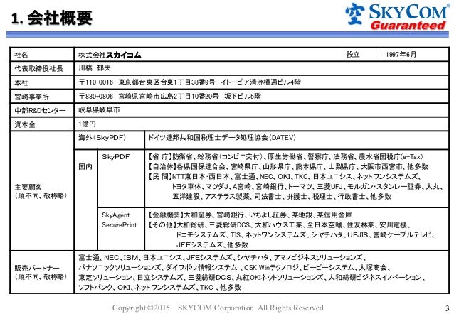 Member Alliance スカイコム