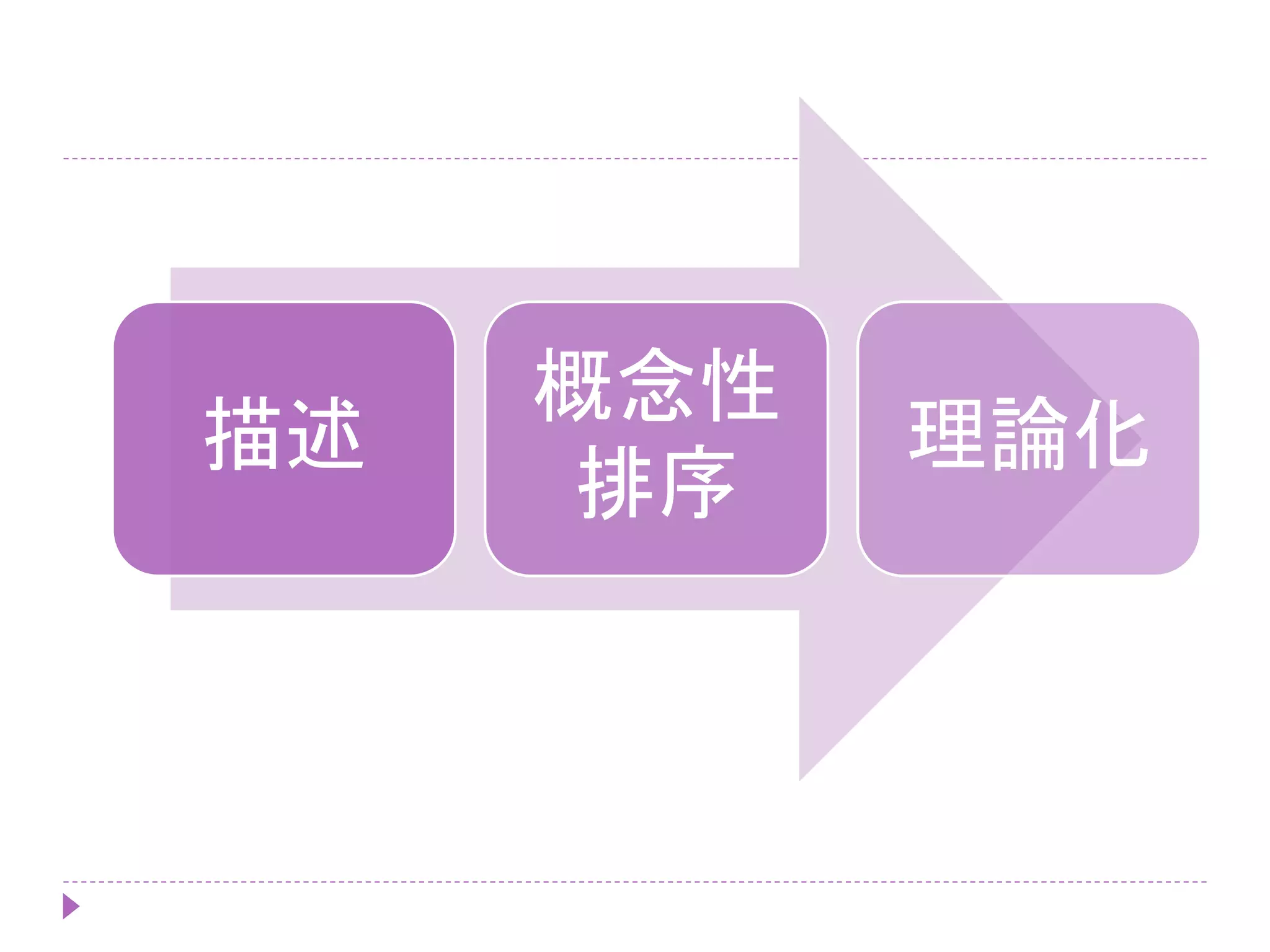 描述
概念性
排序
理論化
 