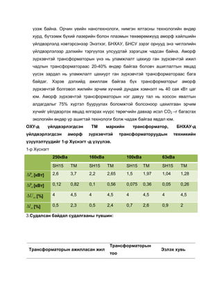 Трансформаторын цахилгаан эрчим хүчний алдагдлын судалгаа | PDF