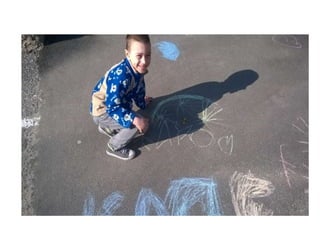 рисунки на асфальте