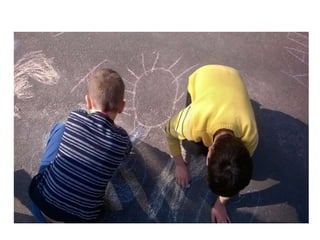 рисунки на асфальте