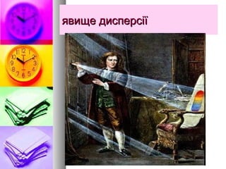 явище дисперсіїявище дисперсії
 