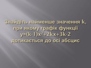 Інформаційно-дослідницький проект застосування похідної