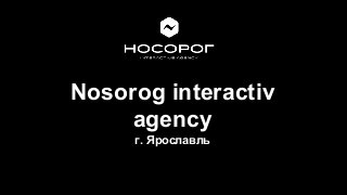 Nosorog interactiv
agency
г. Ярославль
 