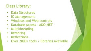 .Net Fundamentals | PPTX