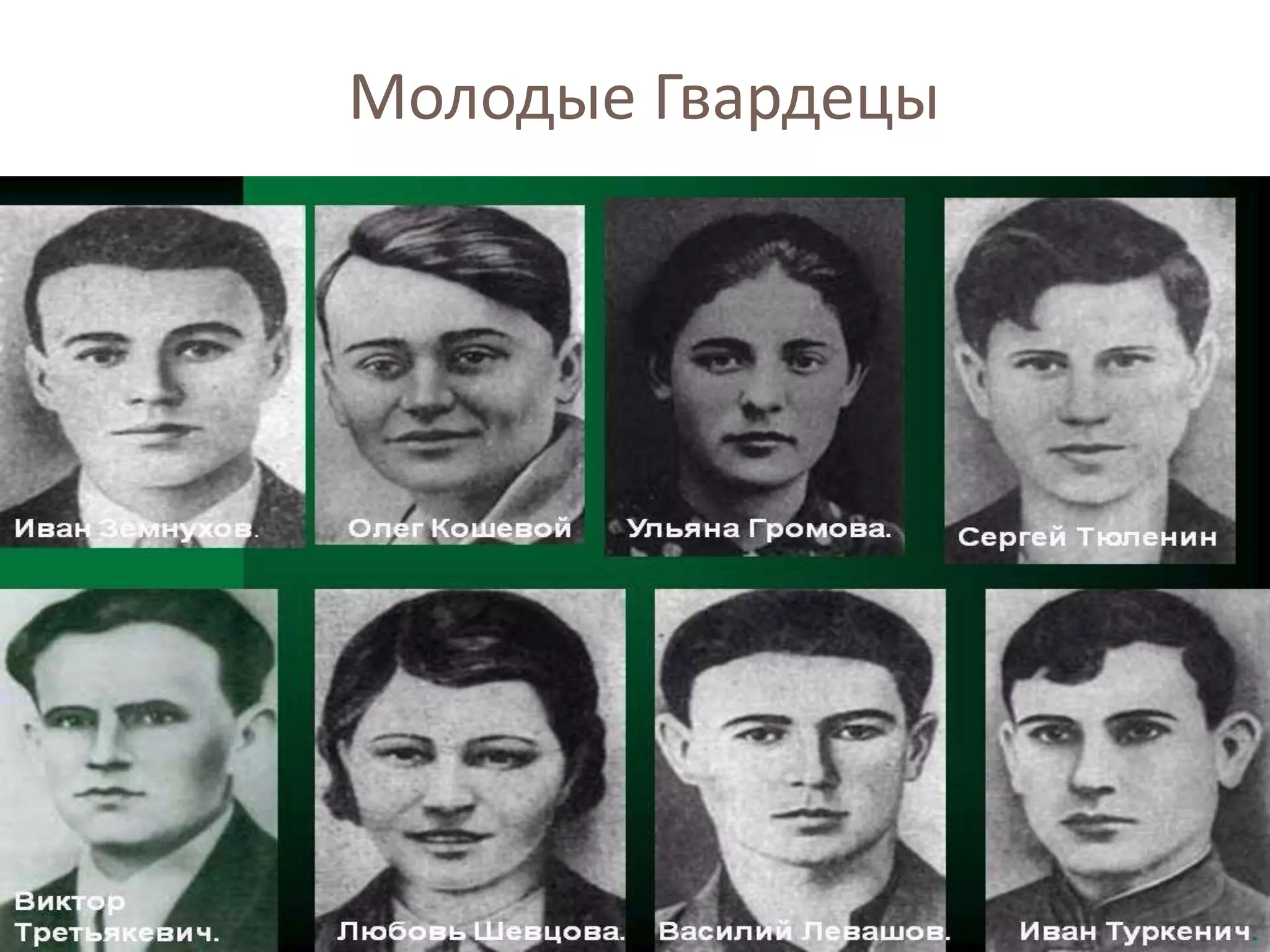 Молодые Гвардецы
 