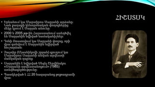 ՀԻՇՍՏՍԿ
• Երևանում կա Մարտիրոս Սարյանի արձանը։
Նաև քաղաքի կենտրոնական փողոցներից
մեկը կրում է Սարյան անունը։
• 2000 և 2005 թթ-ին Հայաստանում ստեղծվել
են Սարյանին նվիված նամականիշներ։
• Դոնի Ռոստովում կա Սարյանի փողոց, որի
վրա գտնվում է Սարյանին նվիրված
հուշարձան։
• Չալտիր (Մյասնիկովի շրջան) գյուղում կա
Մարտիրոս Սարյանի անվան արվեստի
մանկական դպրոց։
• Սարյանին է նվիրված Սեգեյ Շերվինսկու
«Սարյանի արվեստանոցում» (1985)
ստեղծագործությունը։
• Պատկերված է ՀՀ 20 հազարանոց թղթադրամի
վրա։
 