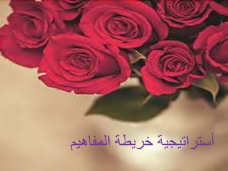 ‫أستراتيجية‬‫المفاهيم‬ ‫خريطة‬
 