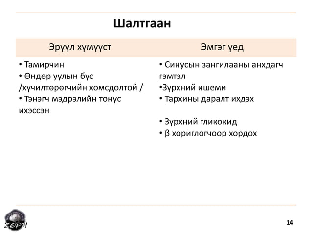 Зүрхний хэм алдагдал | PPT